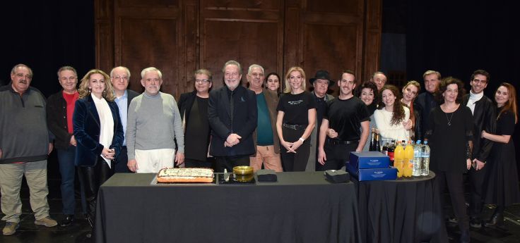 Cutting of the Vasilopita for the Legal Thriller «The Verdict»